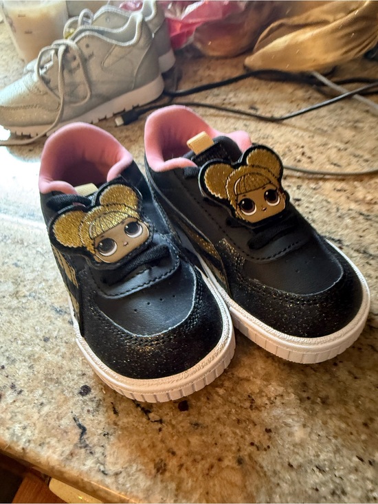Puma Other - Girls LOL PUMA Glitter Character Sneakers with Pink Lining